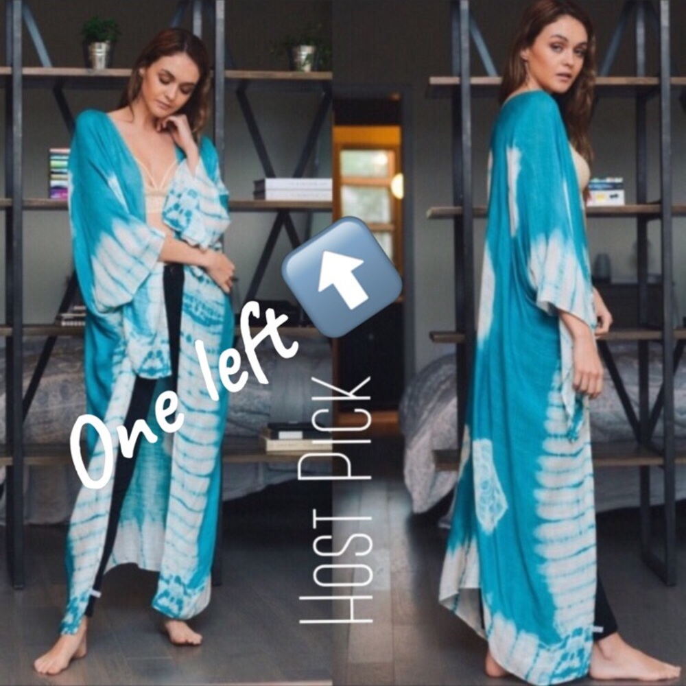 Tie Dye Kimono - Picture 1 of 9
